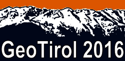 Logo der Tagung GeoTirol2016