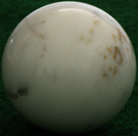Marmor in Form einer Kugel