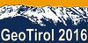 Logo der Tagung GeoTirol2016