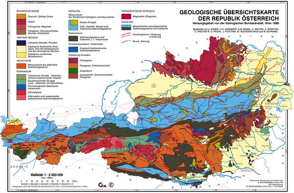 Gba Geologische Karte 1 2 000 000