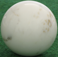 Marmor in Form einer Kugel